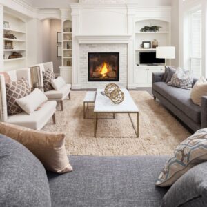 home with new modern furnishings